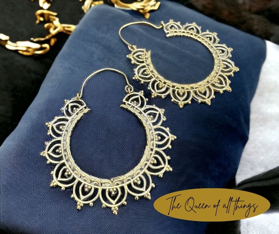 BRASS EARRINGS