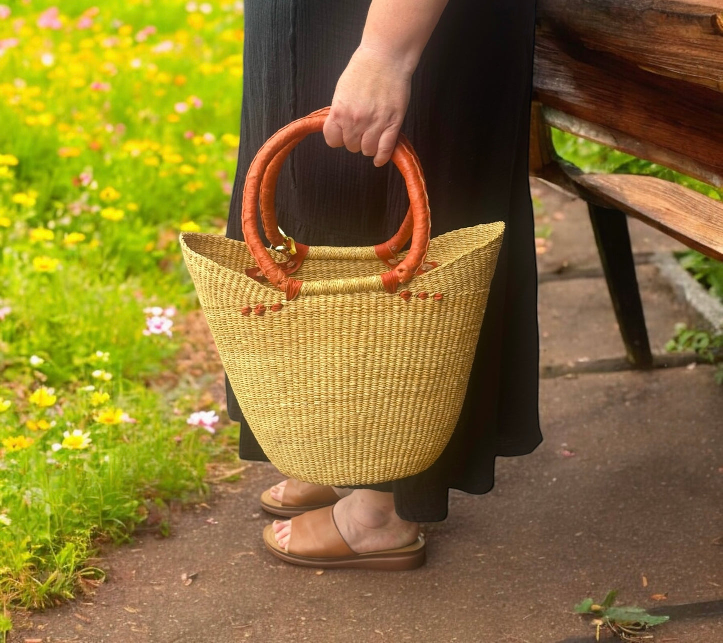 African Basket “Dessert sand”