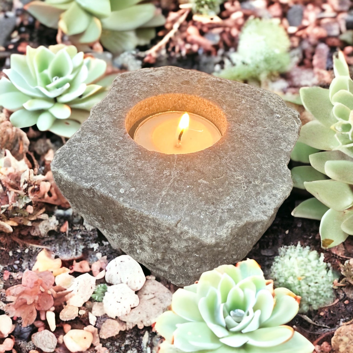 Lepidolite Tealight Candle Holder #75
