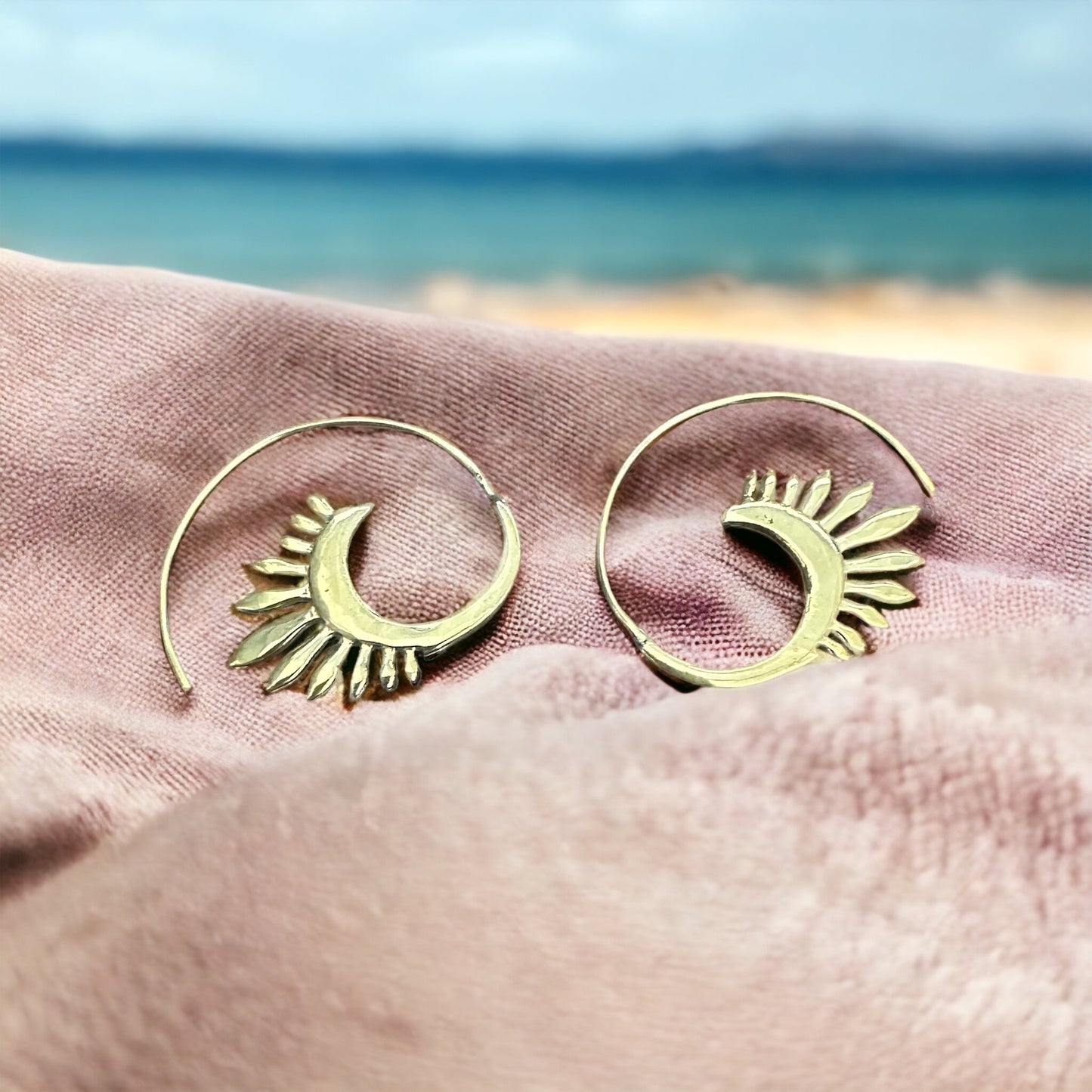 Brass Earrings #18
