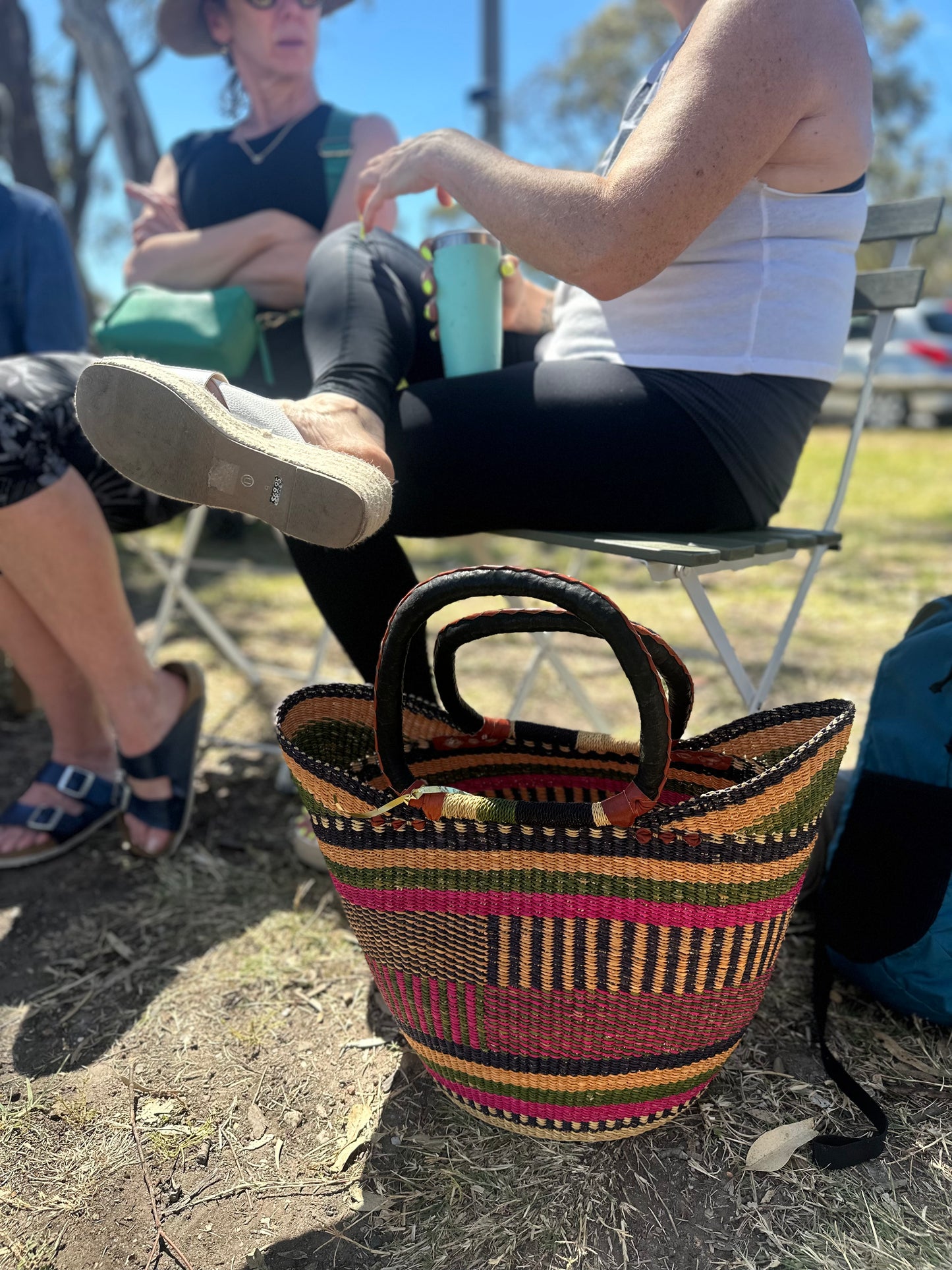 African Basket ‘ Harmony by the Sea’ #26
