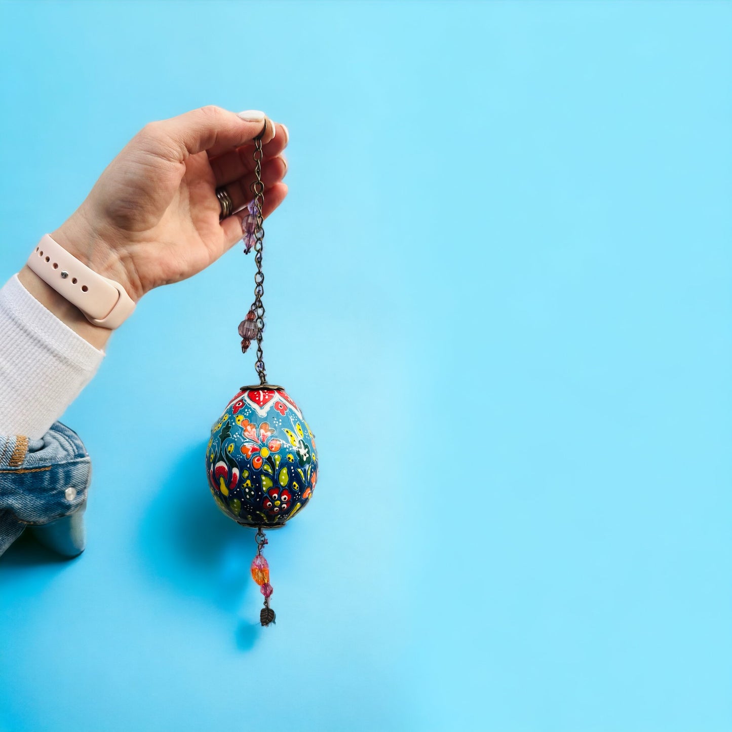 Turkish Ceramic Hanging Bauble #024