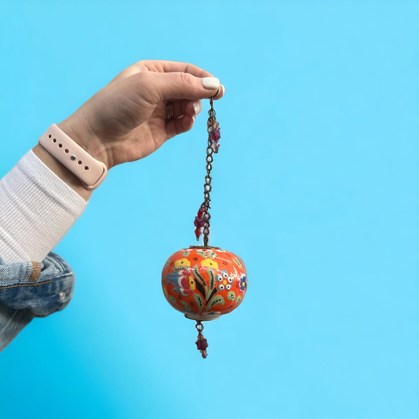 Turkish Ceramic Hanging Bauble #025