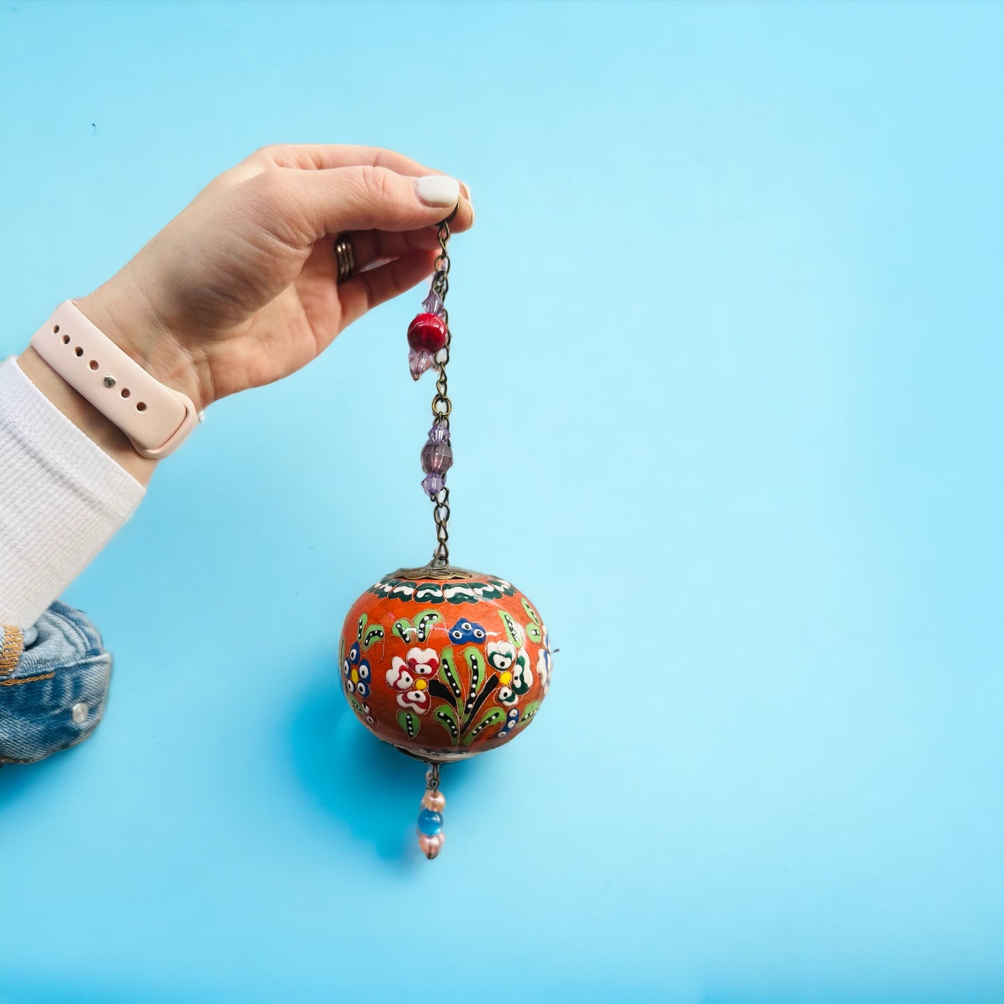 Turkish Ceramic Hanging Bauble #026
