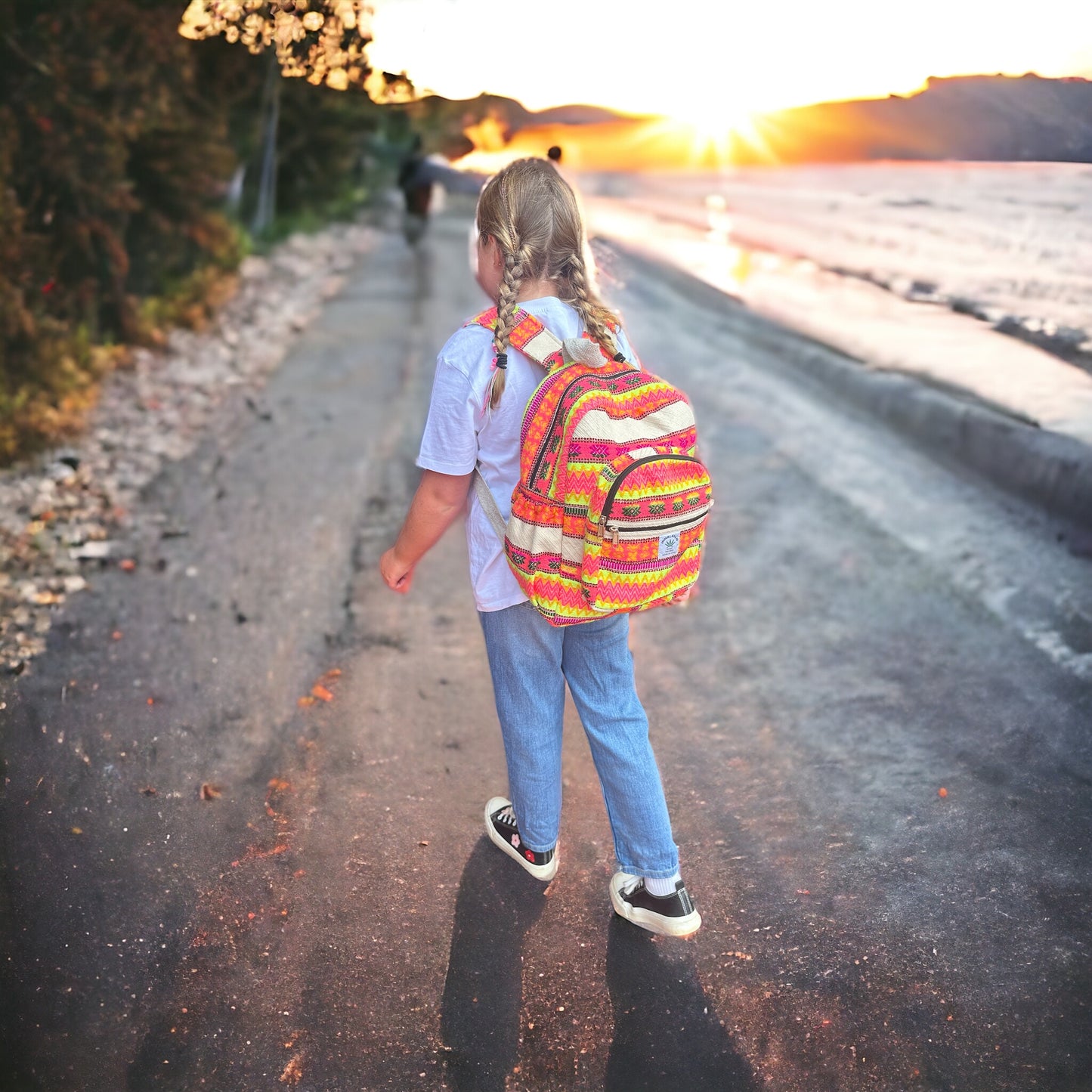 Hemp backpack #38