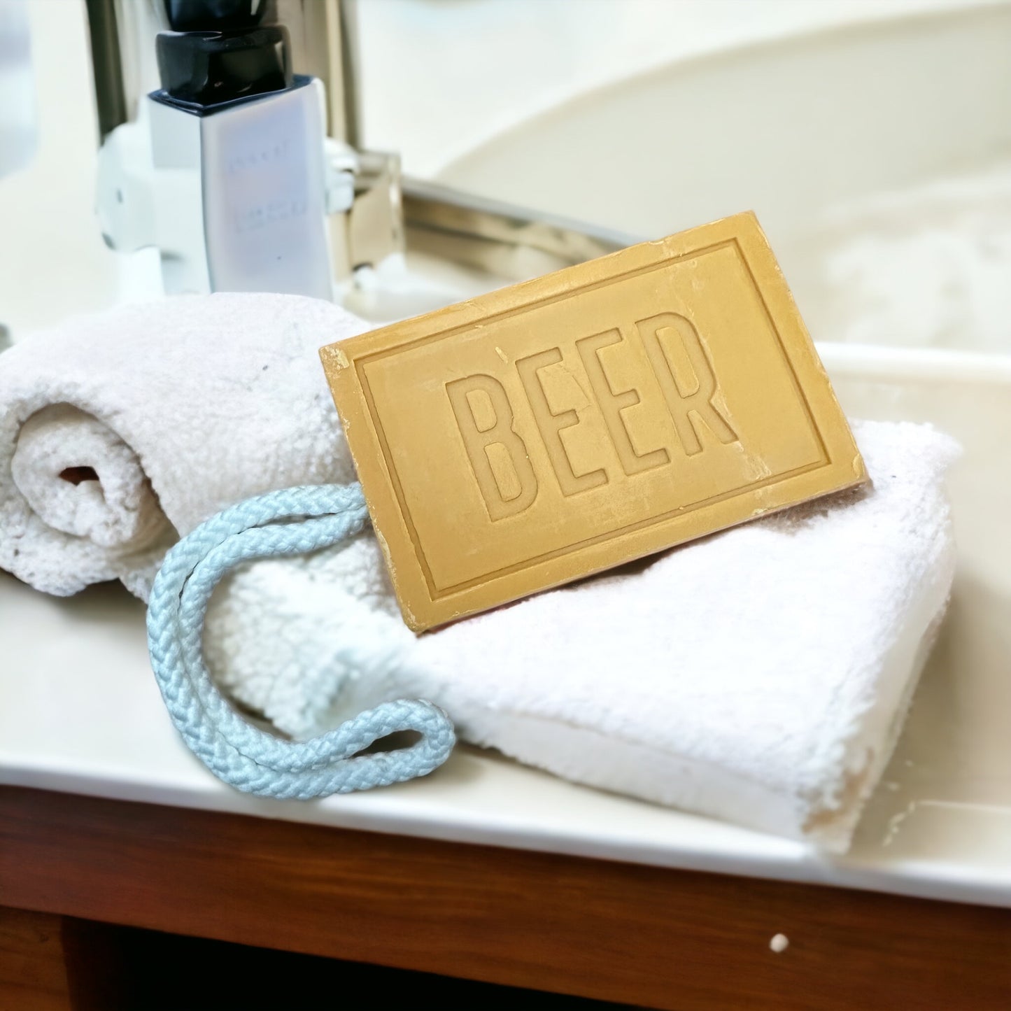Men’s Republic Booze Soap on a Rope - Beer