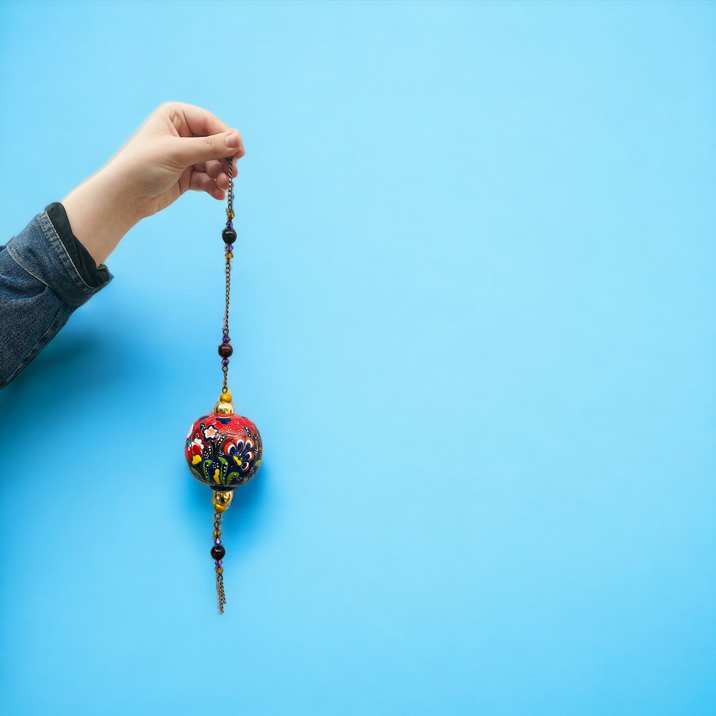 Turkish Ceramic Hanging Bauble #041