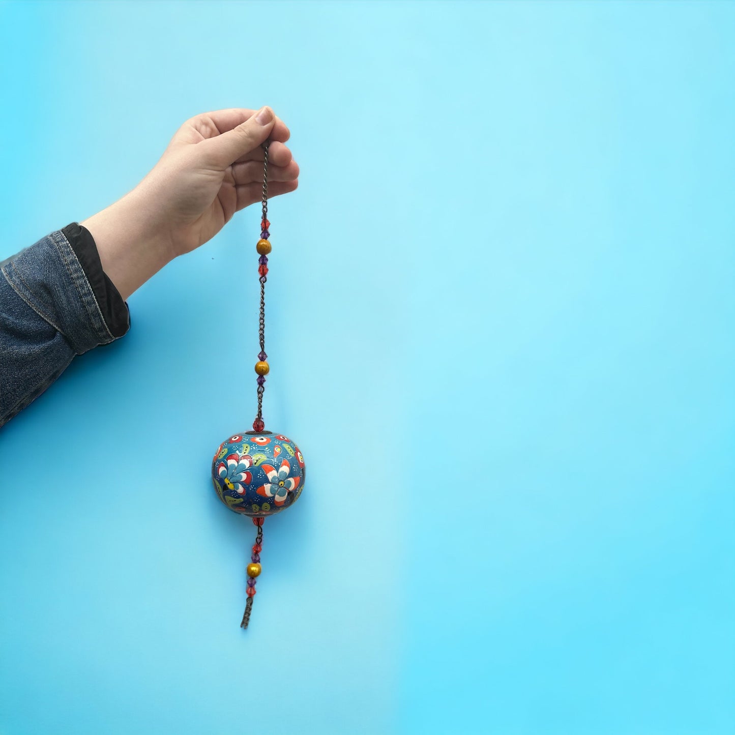 Turkish Ceramic Hanging Bauble #034
