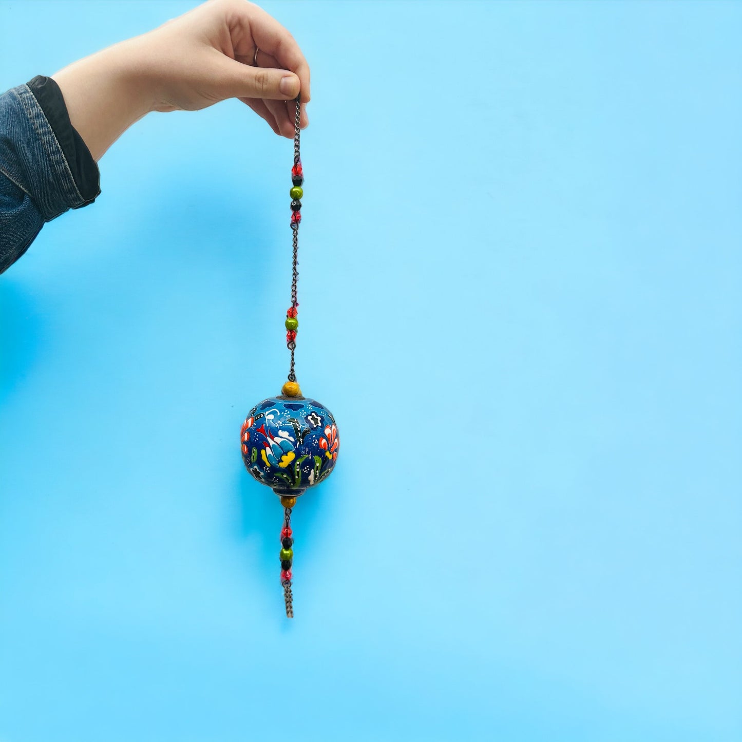 Turkish Ceramic Hanging Bauble #039