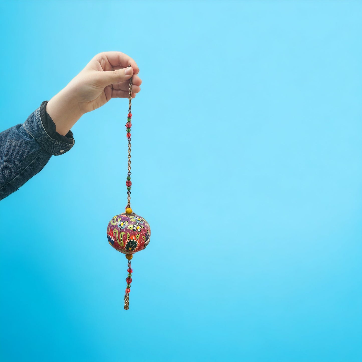 Turkish Ceramic Hanging Bauble #045