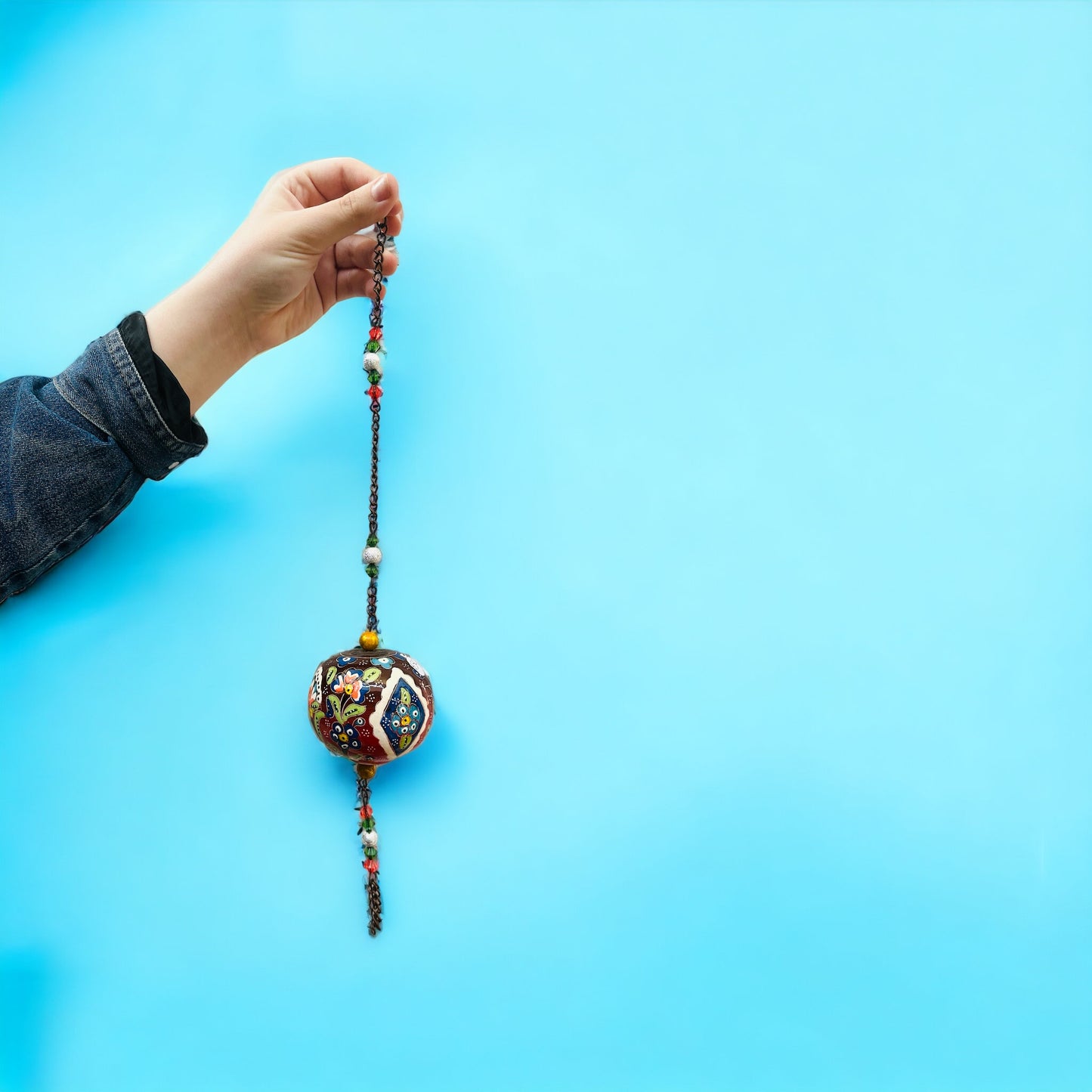 Turkish Ceramic Hanging Bauble #051