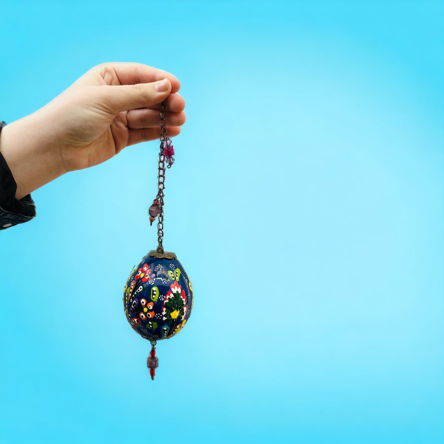 Turkish Ceramic Hanging Bauble #056