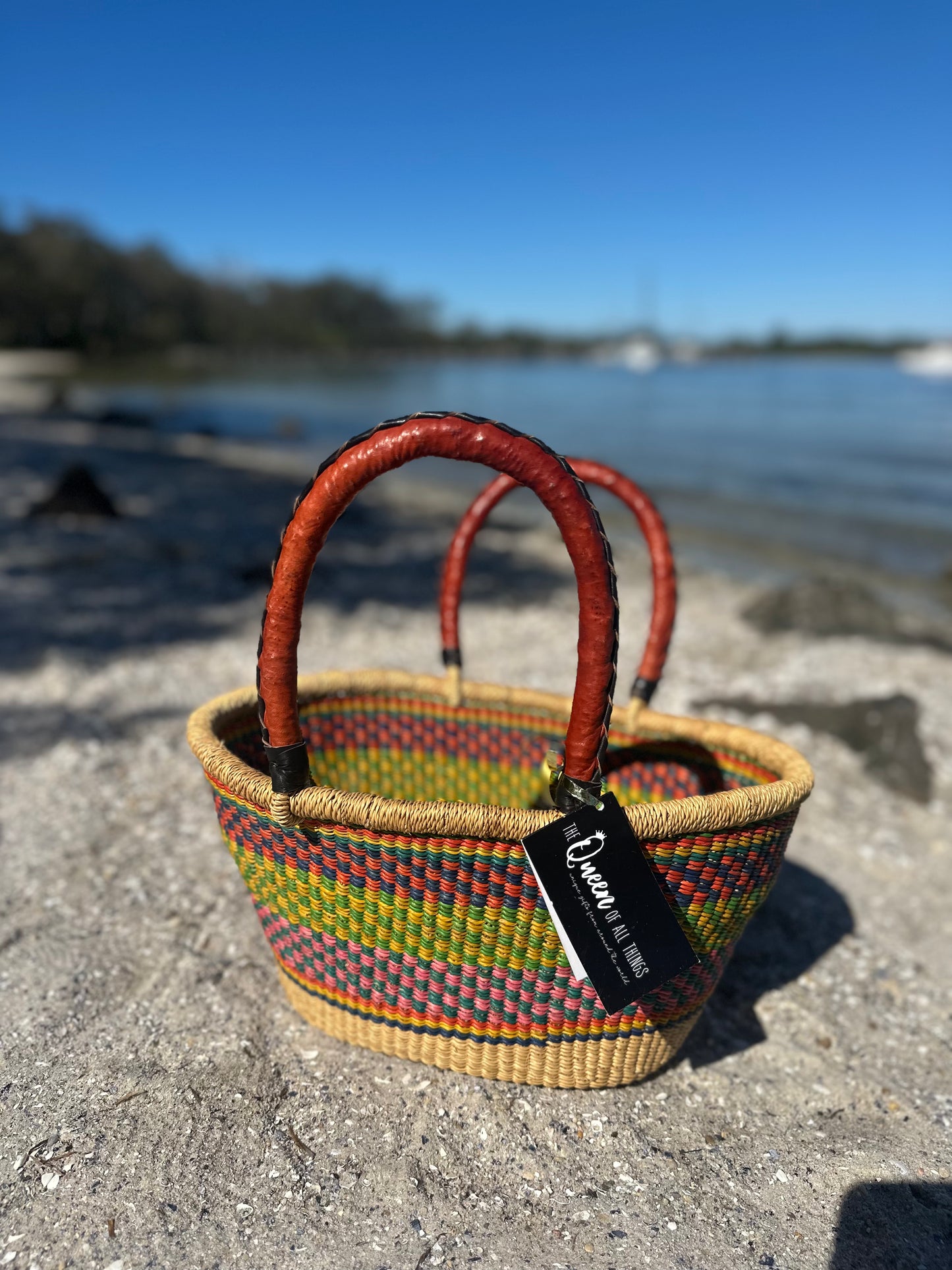 African Basket ‘Coastal Breeze’ #70