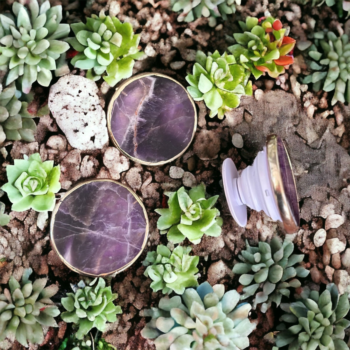Phone Holder - Amethyst