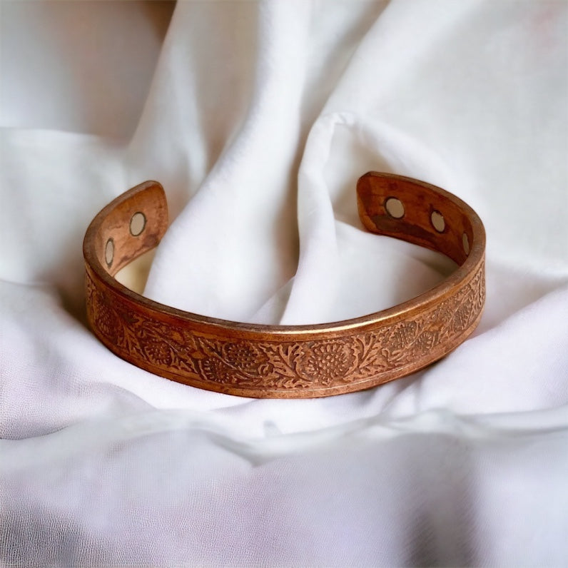 Copper Bangle No 8
