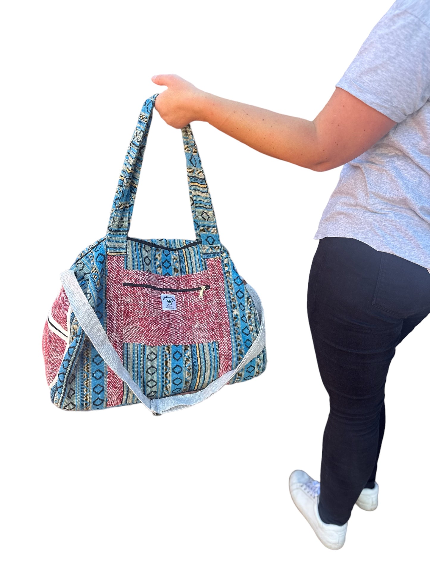 Hemp weekender bag #44