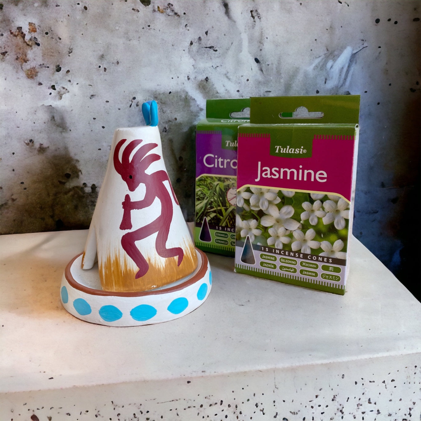Incense Cones & Burner Bundle#11
