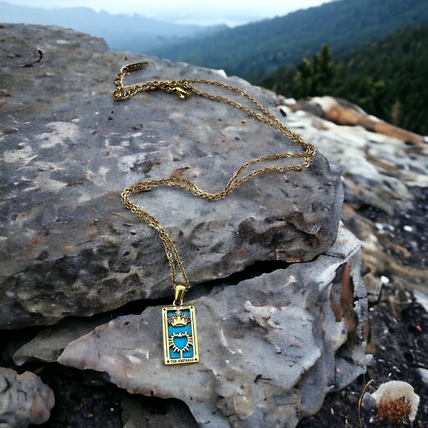 Tarot Card Pendant - The Empress