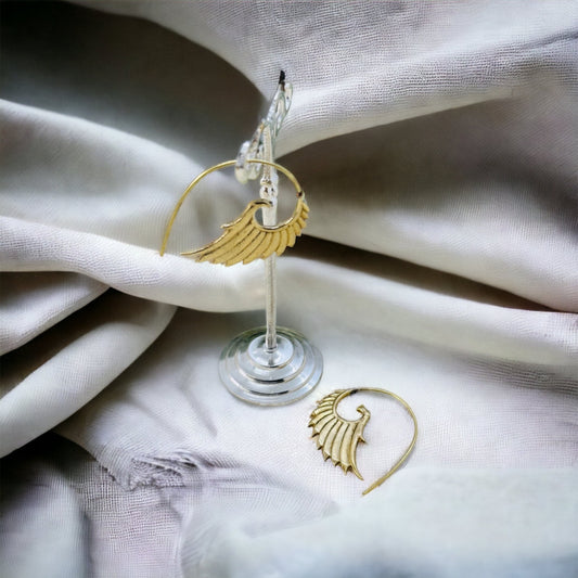 Boho Brass Earrings ‘Earth Angel ’ #6