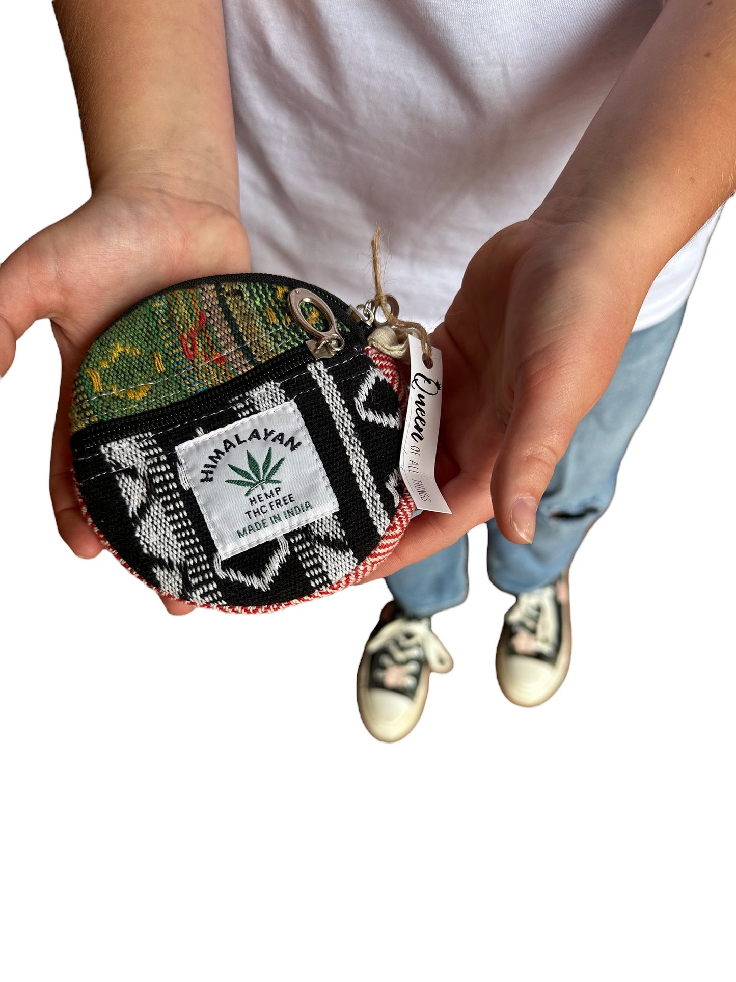 Hemp coin purse #21