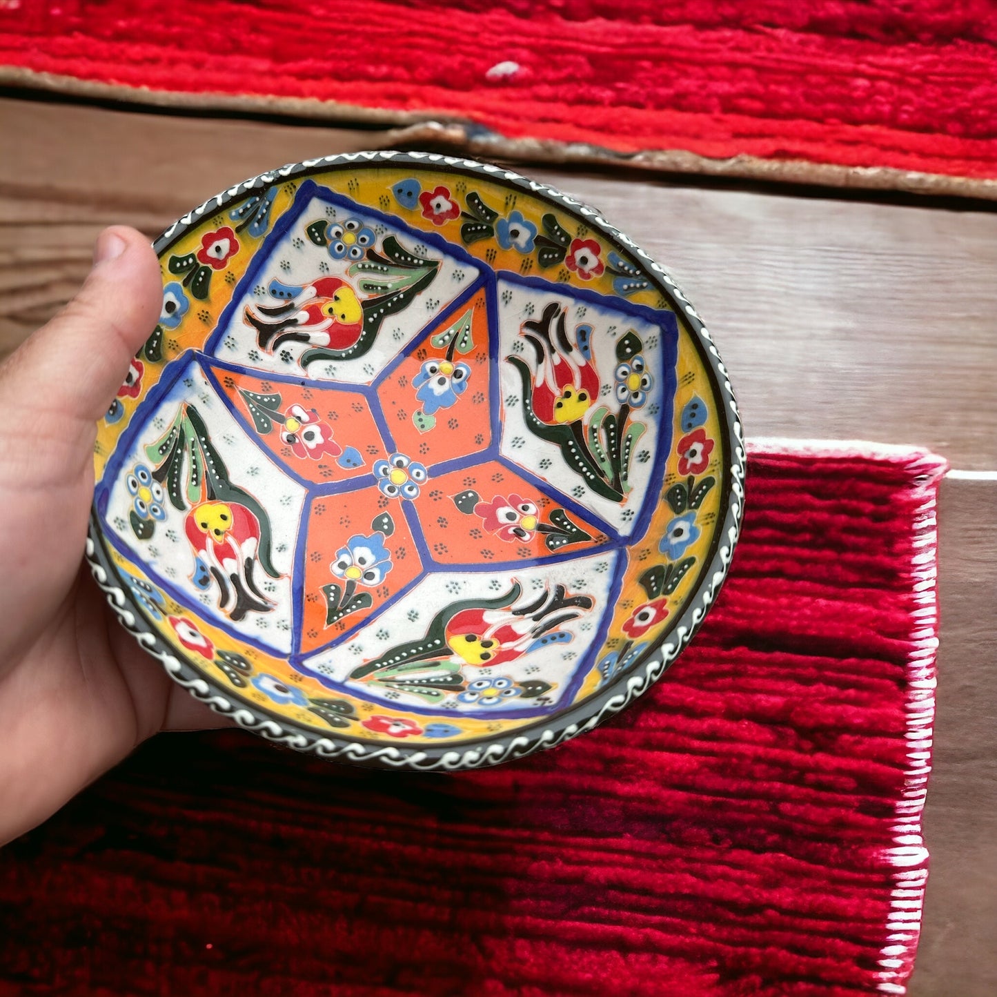 Small Turkish ceramic bowl #31