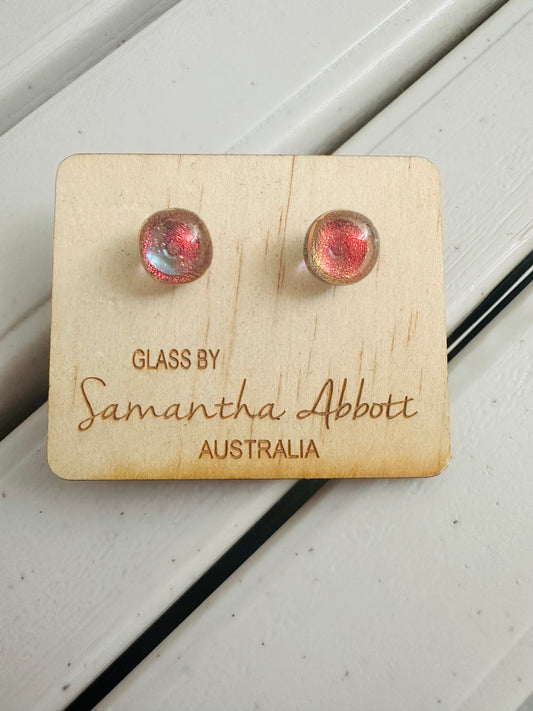 Samantha Abbott Glass Stud Earrings #51