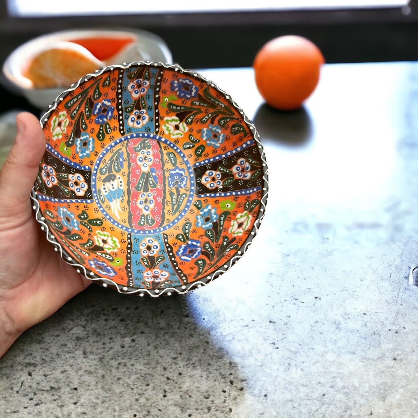 Small Turkish ceramic bowl #29