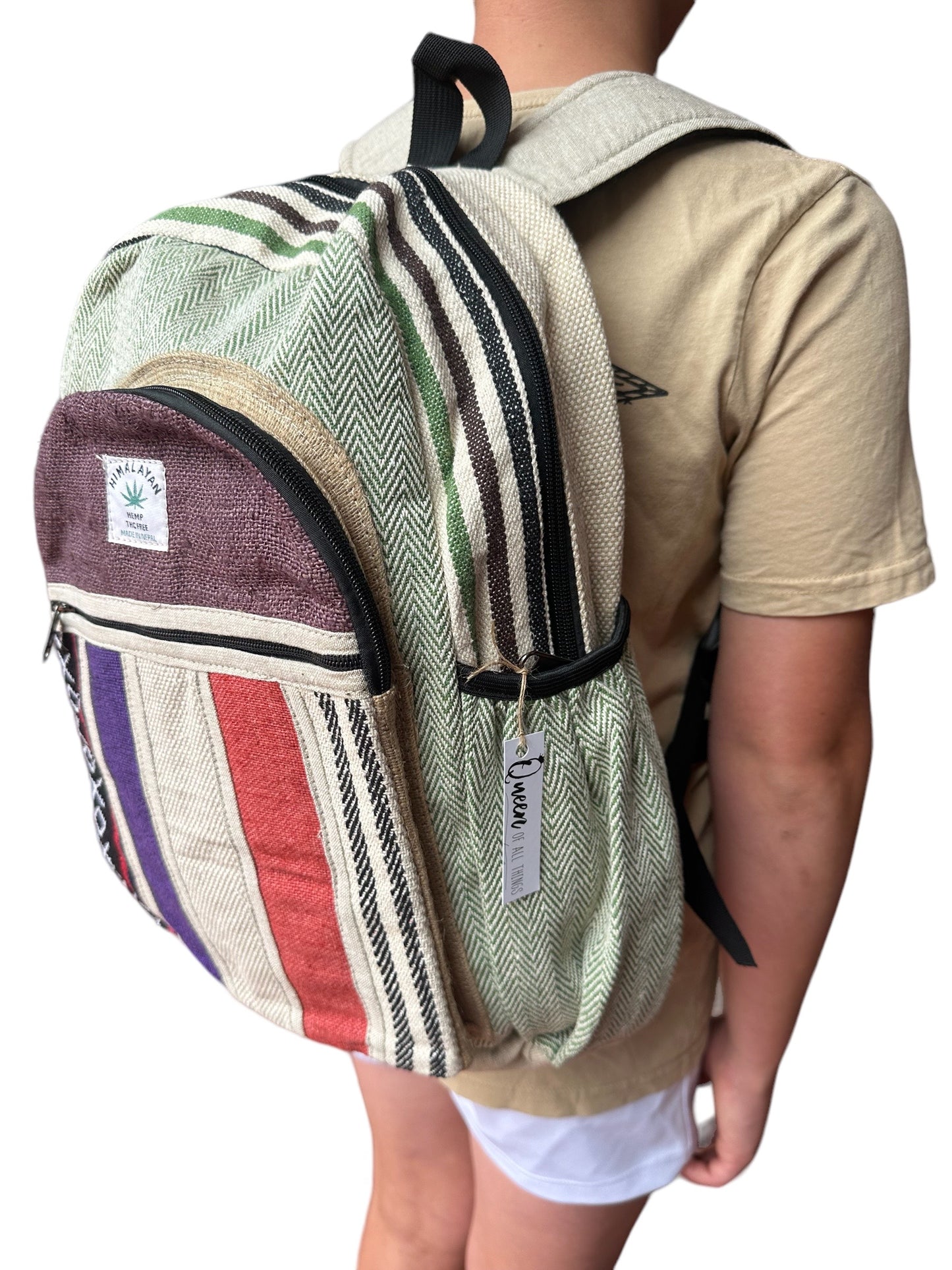 Hemp backpack #14