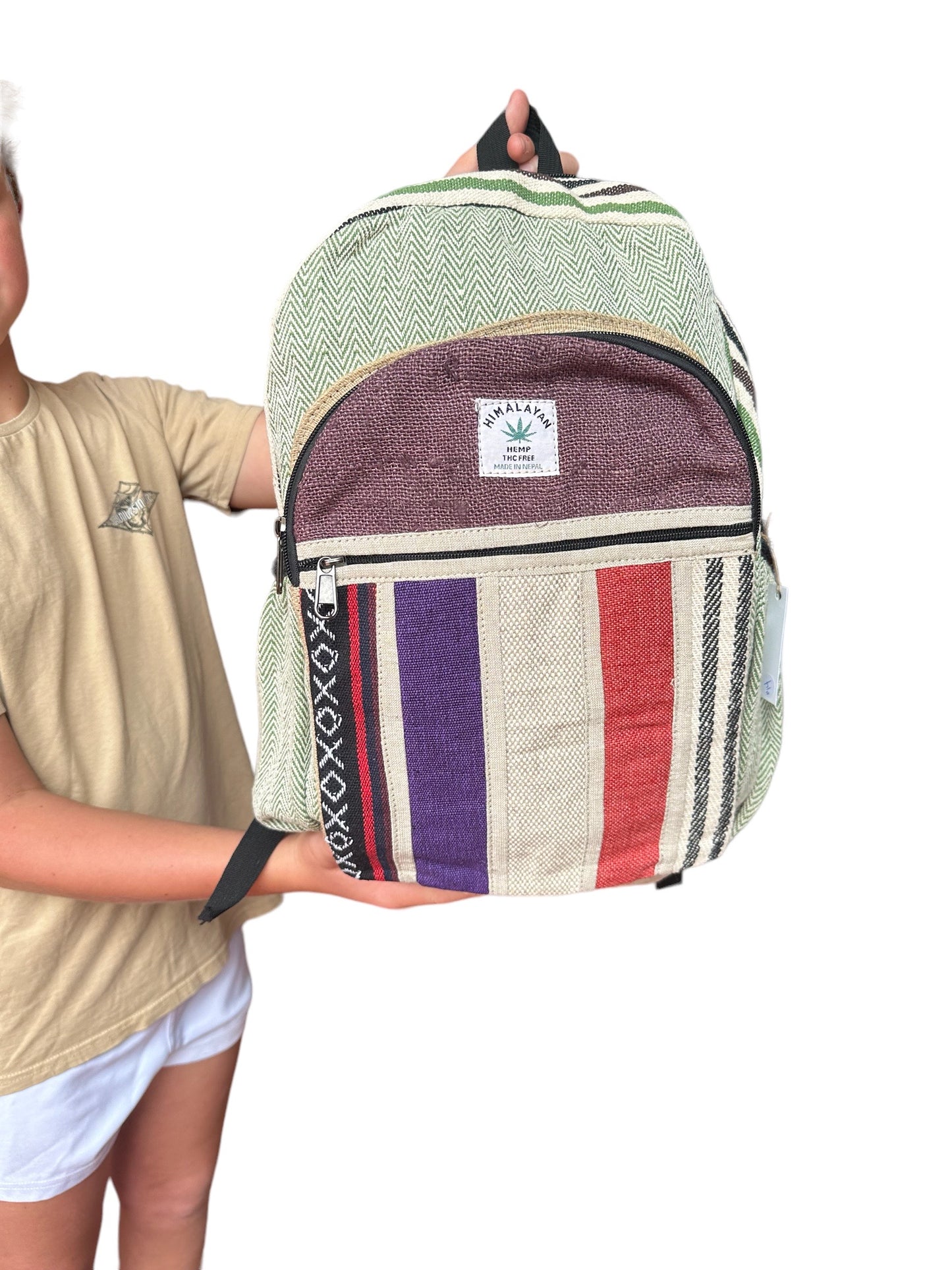 Hemp backpack #14