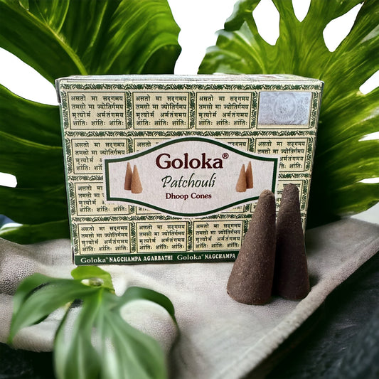 Goloka Patchouli Dhoop cones