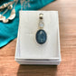 Kyanite & Moonstone Sterling Silver Pendant