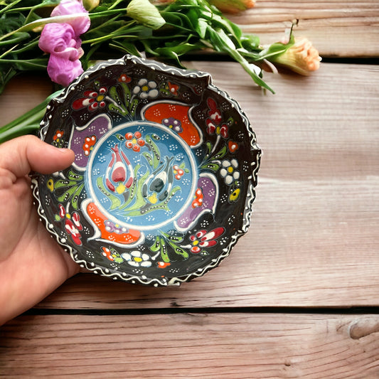 Small Turkish ceramic bowl #35