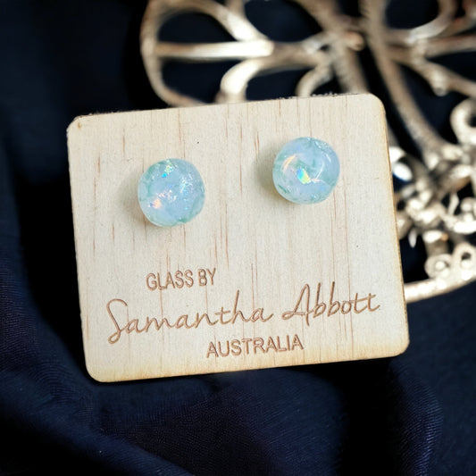 Samantha Abbott Glass Stud Earrings #7