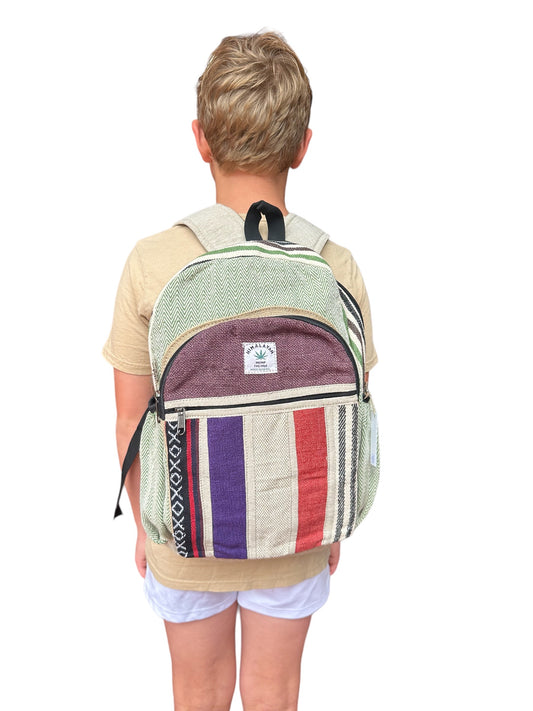 Hemp backpack #14