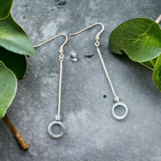 Sterling Silver Drop Earrings