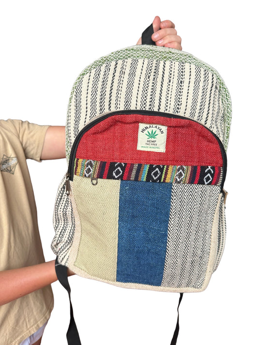 Hemp backpack #12
