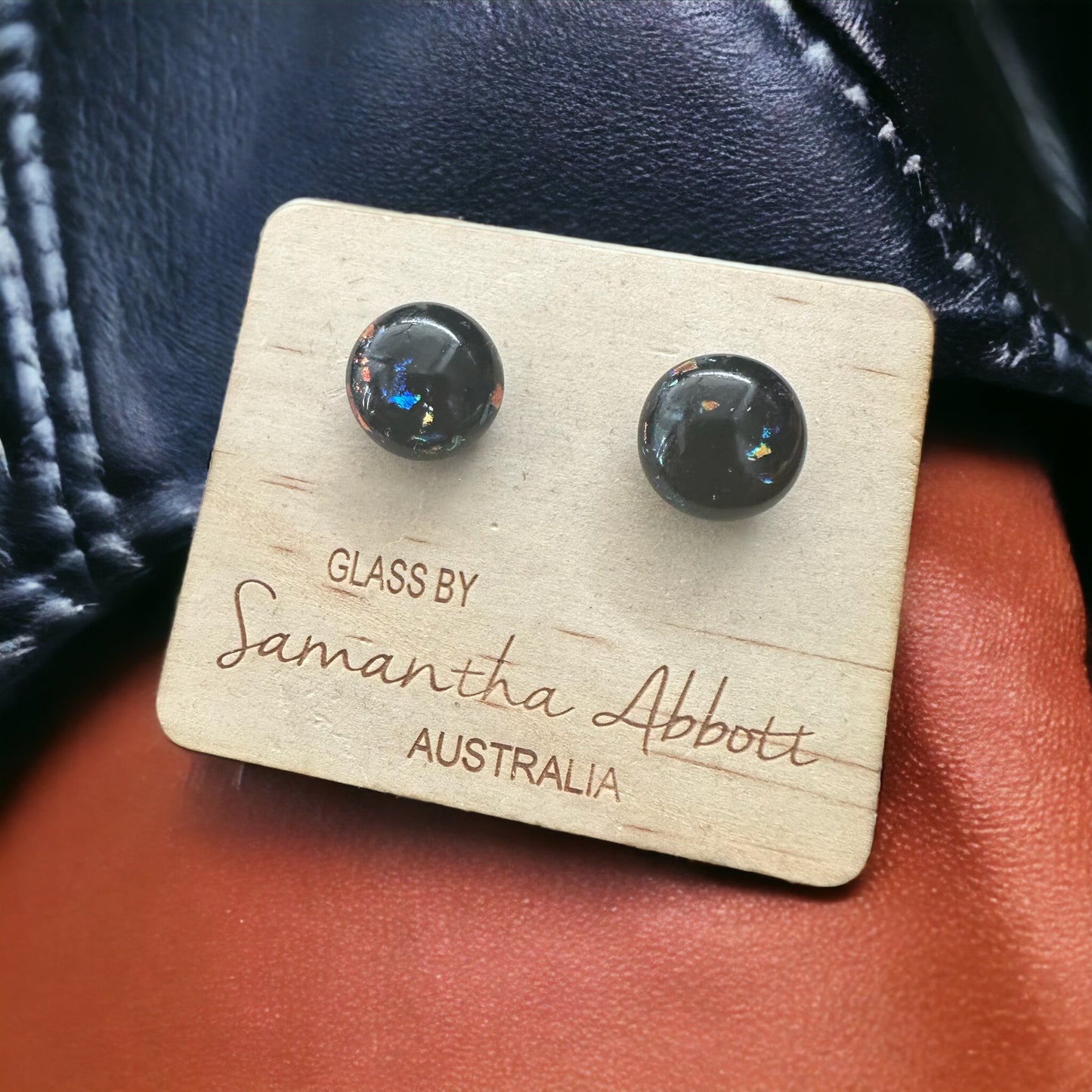 Samantha Abbott Glass Stud Earrings #20