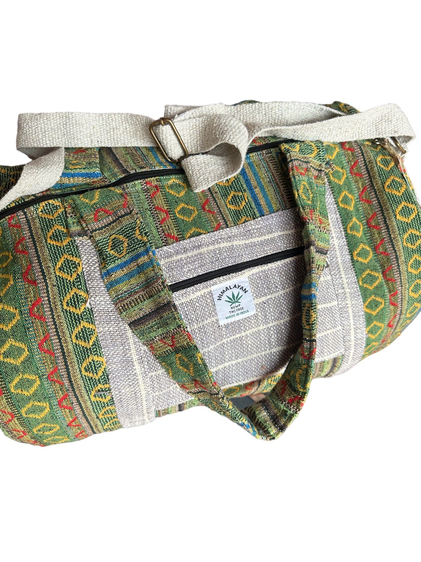 Hemp weekender bag #09