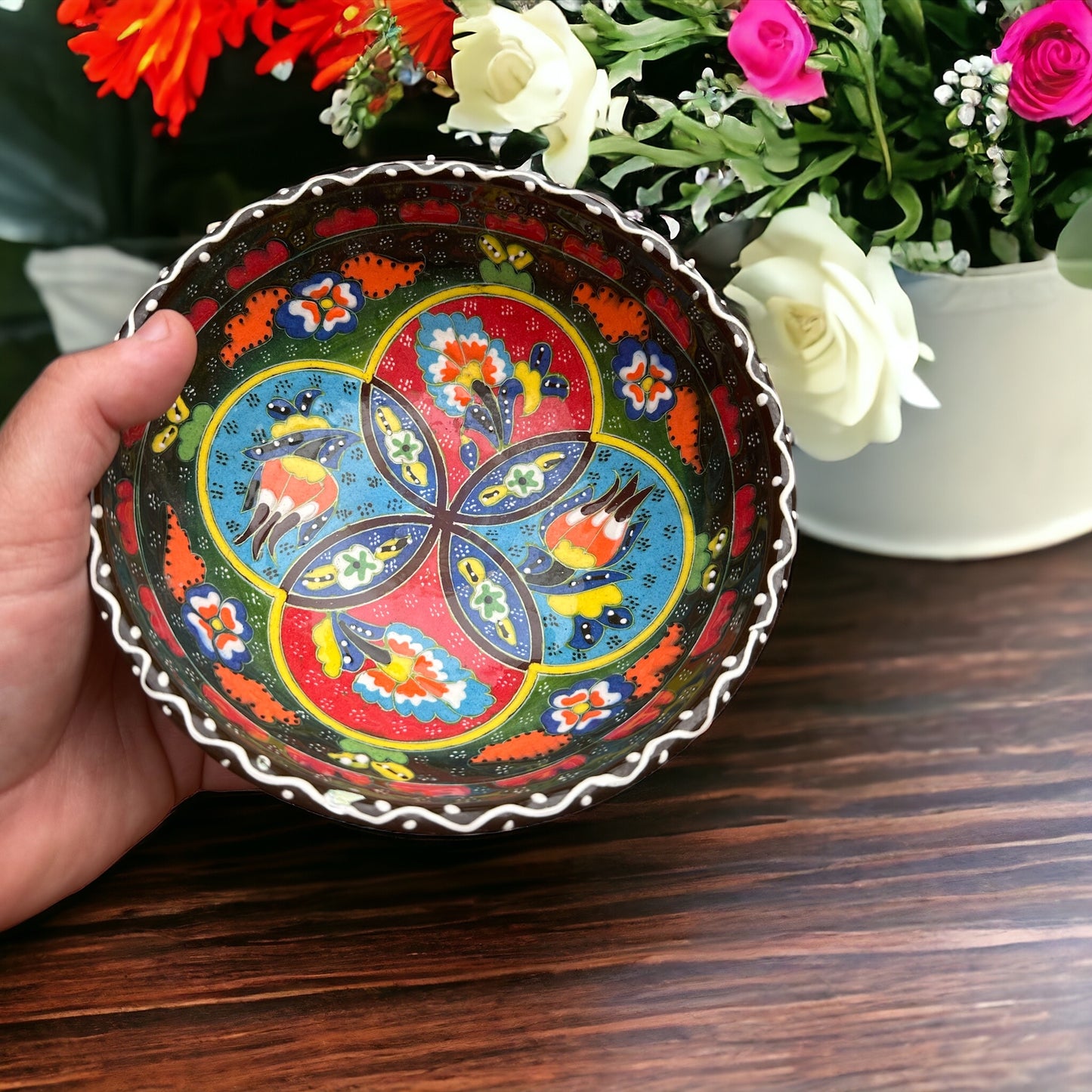 Small Turkish ceramic bowl #32