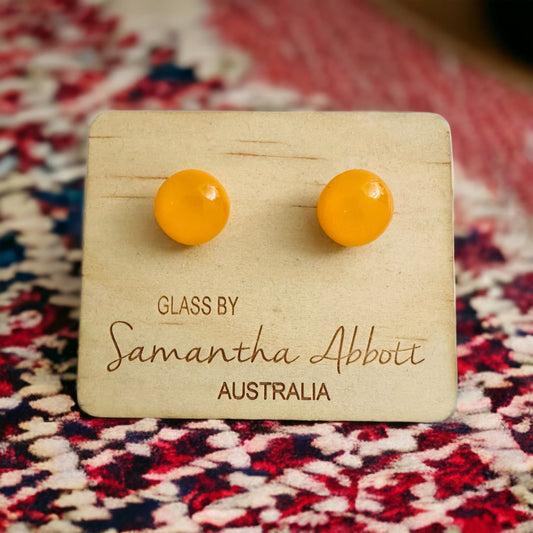 Samantha Abbott Glass Stud Earrings #26