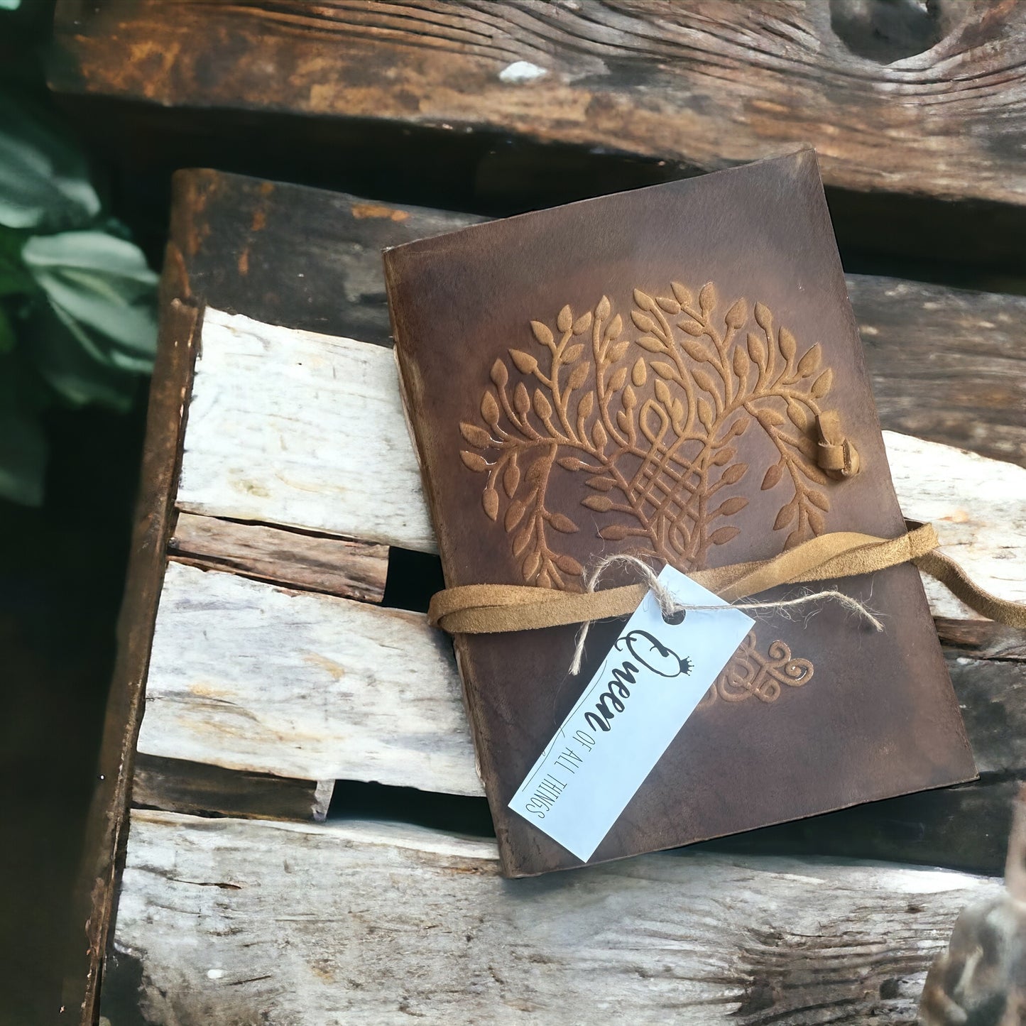 Tree of Life Leather Journal #16