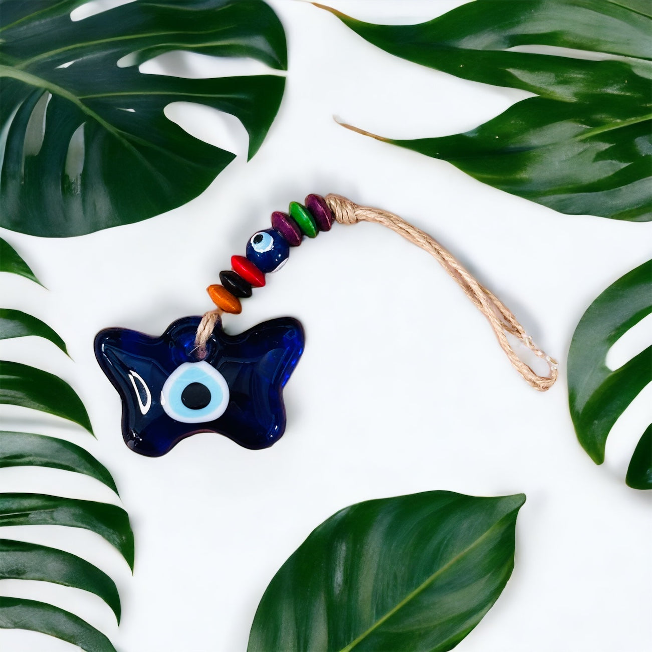 Evil Eye Wall Hanging - butterfly