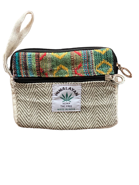 Hemp coin purse #24