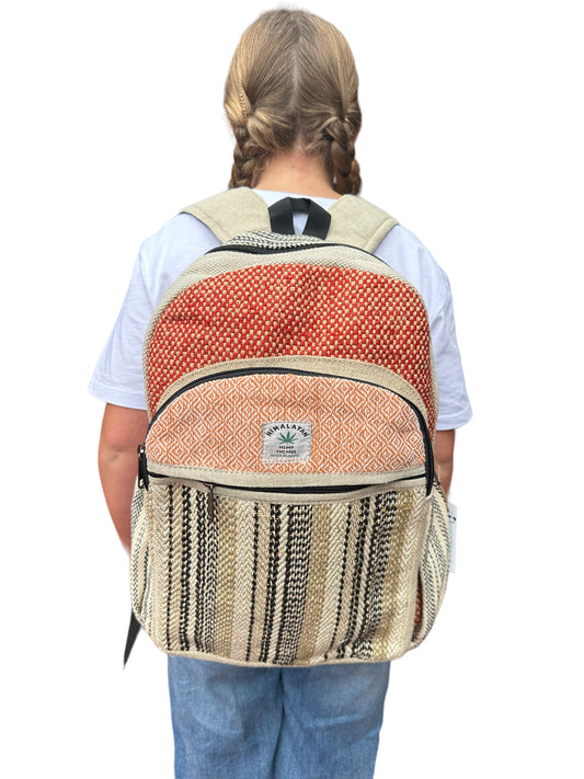 Hemp backpack #17