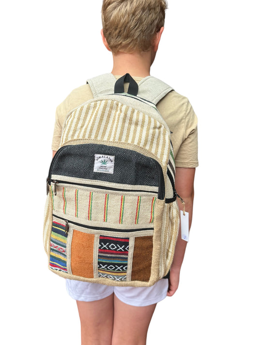 Hemp backpack #16