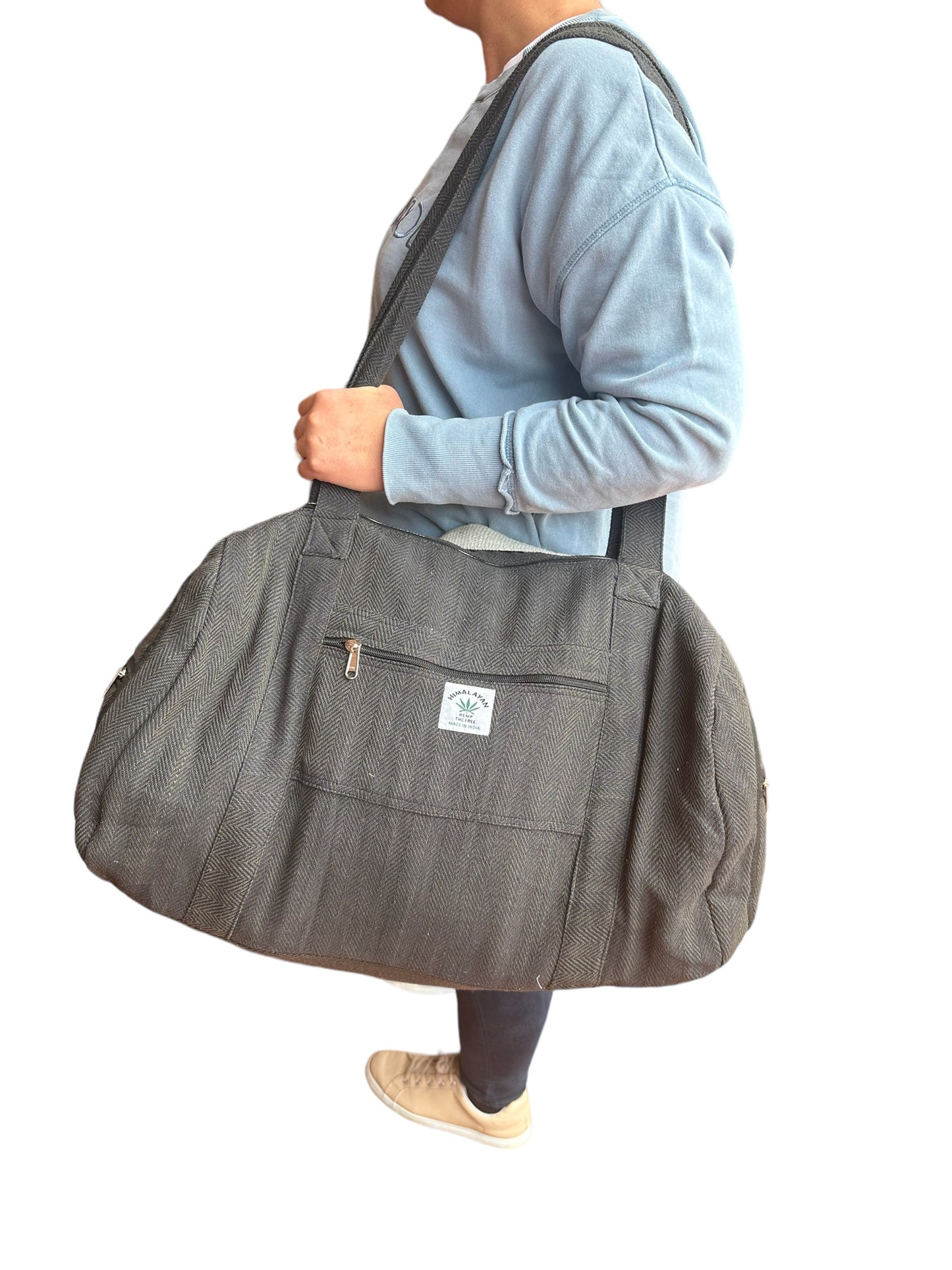 Hemp weekender bag #35