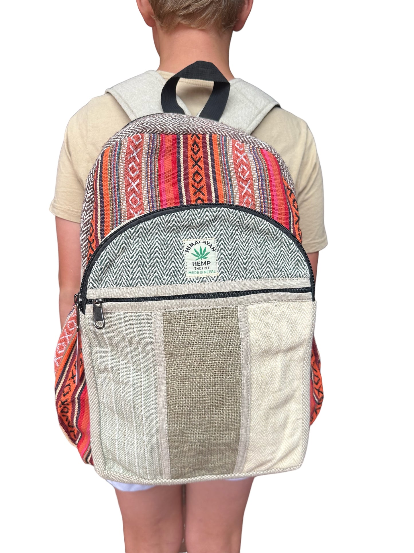 Hemp backpack #13