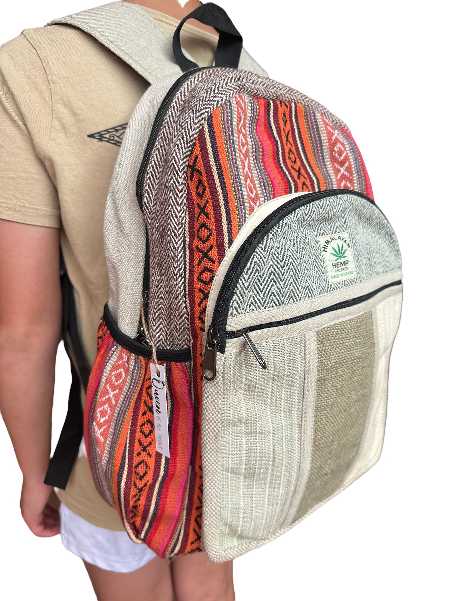 Hemp backpack #13