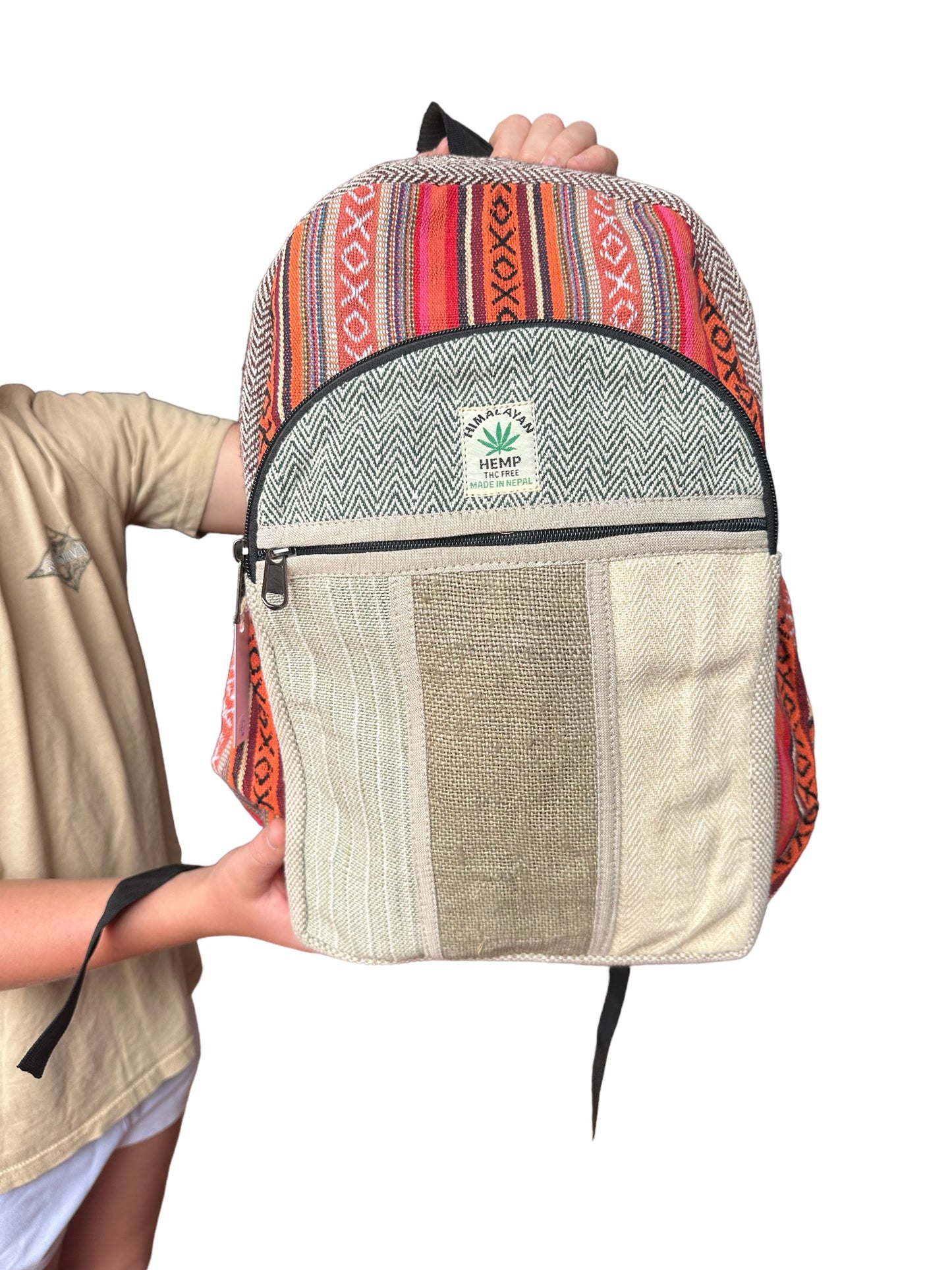 Hemp backpack #13