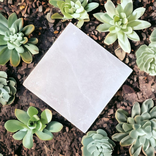 Selenite Charging Plate - Square